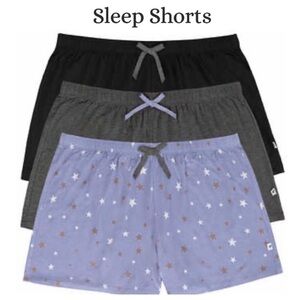 BRAND NEW! Jane and Bleecker Women Sleep Short Pajamas - 3 Pack (Size Large)